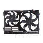 TYC 622820 Dual Radiator and Condenser Fan Assembly - view 5