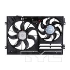 TYC 622820 Dual Radiator and Condenser Fan Assembly - view 2