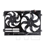 TYC 622820 Dual Radiator and Condenser Fan Assembly - view 4