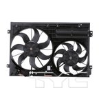 TYC 622830 Dual Radiator and Condenser Fan Assembly - view 4