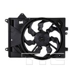 TYC 622840 Dual Radiator and Condenser Fan Assembly - view 1