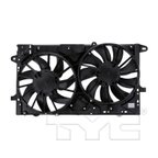 TYC 622850 Dual Radiator and Condenser Fan Assembly - view 4