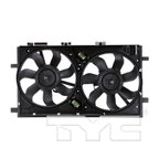 TYC 622860 Dual Radiator and Condenser Fan Assembly - view 1