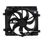 TYC 622880 Dual Radiator and Condenser Fan Assembly - view 2