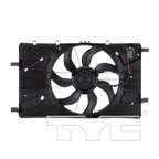 TYC 622890 Dual Radiator and Condenser Fan Assembly - view 1