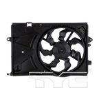 TYC 622900 Dual Radiator and Condenser Fan Assembly - view 1