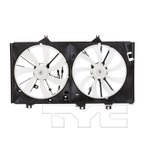 TYC 622950 Dual Radiator and Condenser Fan Assembly - view 2