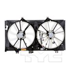 TYC 622950 Dual Radiator and Condenser Fan Assembly - view 5