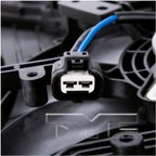 TYC 622970 Dual Radiator and Condenser Fan Assembly - view 4