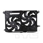 TYC 623000 Dual Radiator and Condenser Fan Assembly - view 2