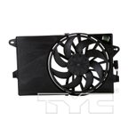TYC 623050 Dual Radiator and Condenser Fan Assembly - view 2