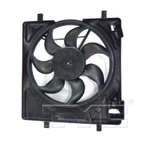 TYC 623070 Dual Radiator and Condenser Fan Assembly - view 4