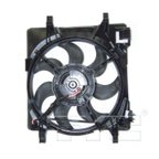 TYC 623070 Dual Radiator and Condenser Fan Assembly - view 1