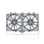 TYC 623080 Dual Radiator and Condenser Fan Assembly - view 2