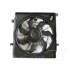 TYC 623110 Dual Radiator and Condenser Fan Assembly - view 1