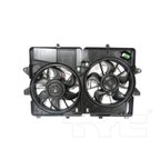 TYC 623240 Dual Radiator and Condenser Fan Assembly - view 1