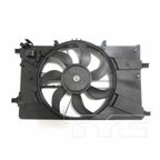 TYC 623270 Dual Radiator and Condenser Fan Assembly - view 4