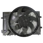 TYC 623280 Dual Radiator and Condenser Fan Assembly - view 1