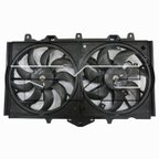 TYC 623300 Dual Radiator and Condenser Fan Assembly - view 2