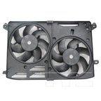 TYC 623320 Dual Radiator and Condenser Fan Assembly - view 4