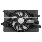 TYC 623340 Dual Radiator and Condenser Fan Assembly - view 4
