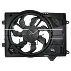 TYC 623410 Dual Radiator and Condenser Fan Assembly - view 1
