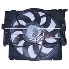 TYC 623420 Dual Radiator and Condenser Fan Assembly - view 4