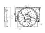 TYC 623420 Dual Radiator and Condenser Fan Assembly - view 5