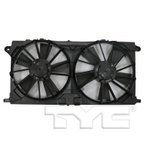 TYC 623450 Dual Radiator and Condenser Fan Assembly - view 4