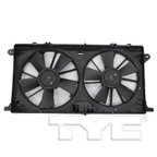 TYC 623450 Dual Radiator and Condenser Fan Assembly - view 1