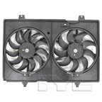TYC 623490 Dual Radiator and Condenser Fan Assembly - view 1