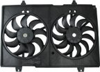 TYC 623490 Dual Radiator and Condenser Fan Assembly - view 4