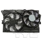 TYC 623500 Dual Radiator and Condenser Fan Assembly - view 4