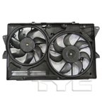 TYC 623500 Dual Radiator and Condenser Fan Assembly - view 1