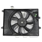 TYC 623510 Dual Radiator and Condenser Fan Assembly - view 1