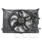 TYC 623530 Dual Radiator and Condenser Fan Assembly - view 4