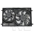 TYC 623540 Dual Radiator and Condenser Fan Assembly - view 1