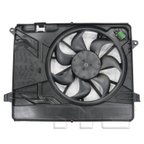 TYC 623550 Dual Radiator and Condenser Fan Assembly - view 1