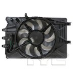TYC 623560 Dual Radiator and Condenser Fan Assembly - view 4