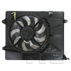 TYC 623590 Dual Radiator and Condenser Fan Assembly - view 4
