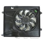 TYC 623590 Dual Radiator and Condenser Fan Assembly - view 1