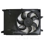 TYC 623650 Dual Radiator and Condenser Fan Assembly - view 1