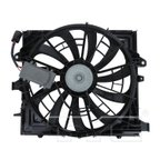 TYC 623680 Dual Radiator and Condenser Fan Assembly - view 3