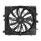 TYC 623680 Dual Radiator and Condenser Fan Assembly - view 1