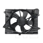 TYC 623700 Dual Radiator and Condenser Fan Assembly - view 3