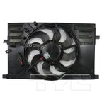 TYC 623740 Dual Radiator and Condenser Fan Assembly - view 3
