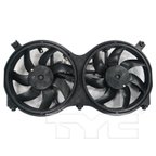 TYC 623760 Dual Radiator and Condenser Fan Assembly - view 1