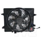 TYC 623770 Dual Radiator and Condenser Fan Assembly - view 4