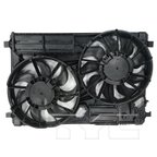 TYC 623800 Dual Radiator and Condenser Fan Assembly - view 3