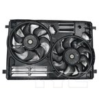 TYC 623800 Dual Radiator and Condenser Fan Assembly - view 1